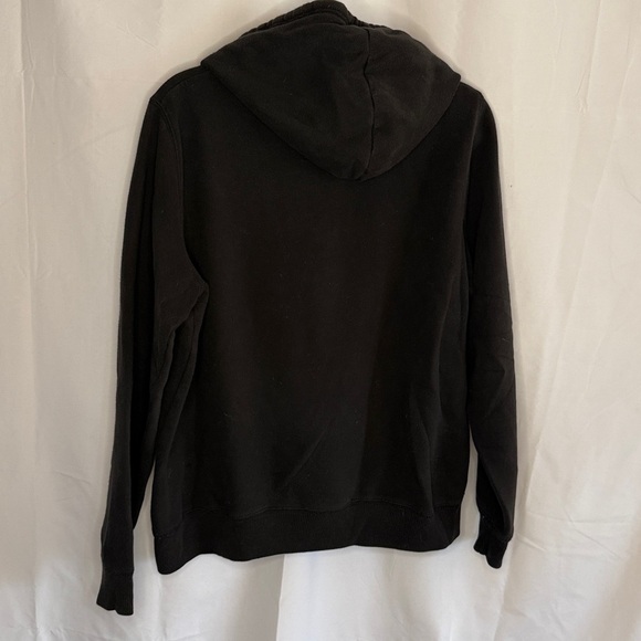 Hollister Men's Classic Logo Pocket Hoodie Sweatshirt - Black - Large - Picture 5 of 7